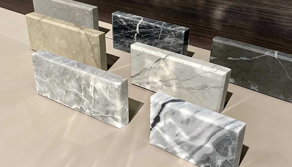 Office reception marble